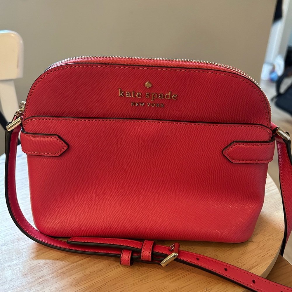 Kate Spade Pink/Salmon Crossbody Bag